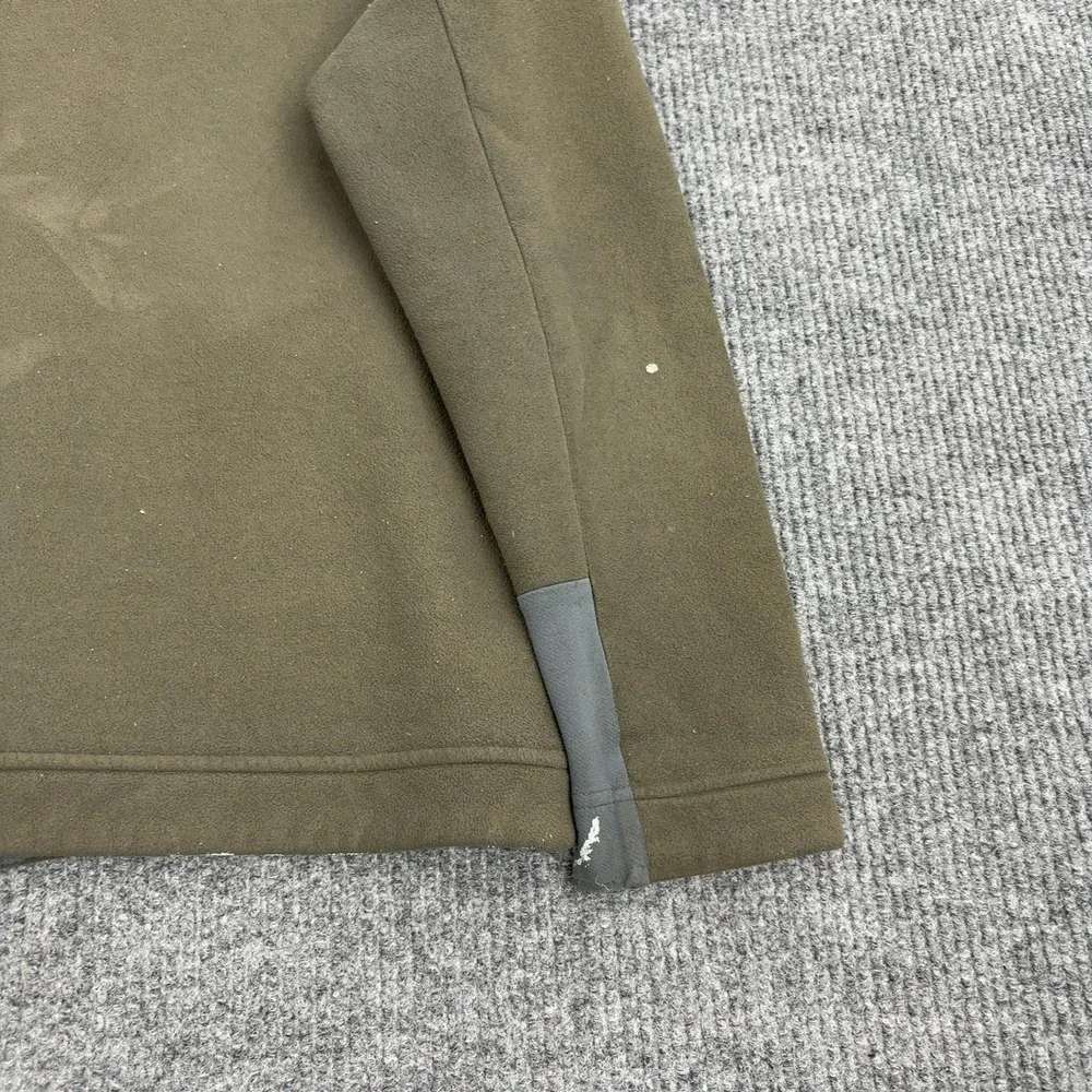 The‎ North Face Jacket Mens M Olive Green Polyester Full Zip Fleece Gorpcore